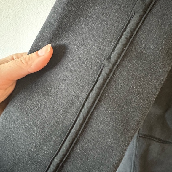 Lululemon City Bound Wrap Snap Button Jacket Black/Gray Women's Size Large - Picture 3 of 14